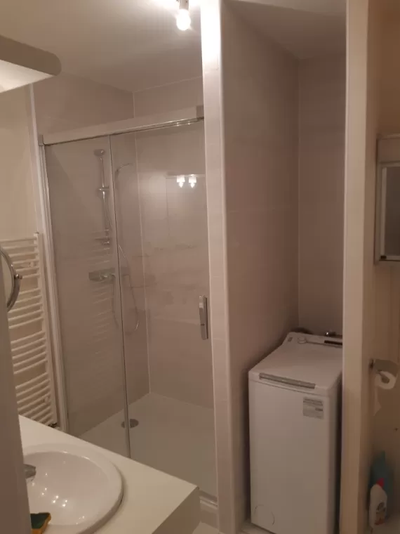 Réalisation d'une douche à l'arbresle, L'Arbresle, Romain Petel