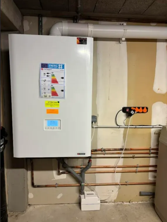 Changement d'une chaudière gaz , L'Arbresle, Romain Petel