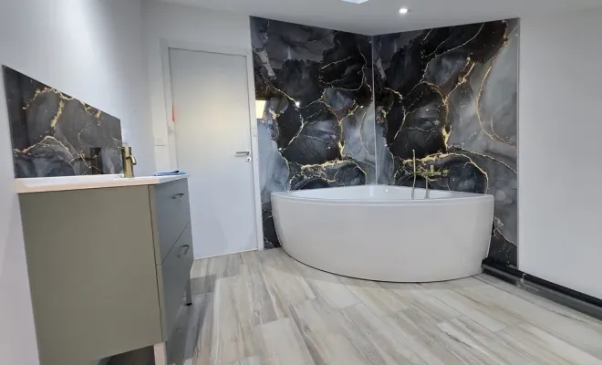 Création d'une salle de bain et d'un WC à Écully, L'Arbresle, Romain Petel